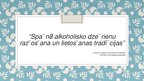 Prezentācija 'Spāņu alkoholisko dzērienu ražošana un lietošanas tradīcijas', 1.