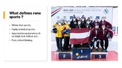 Prezentācija 'Track sports:​ Bobsleigh​ Skeleton​ Luge ​', 2.