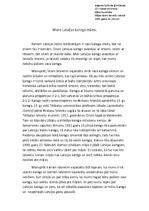 Eseja 'Mans Latvijas karoga stāsts', 1.