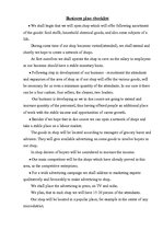 Konspekts 'Business Plan Checklist', 1.