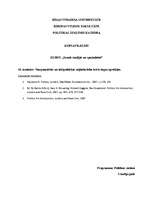 Konspekts 'Starptautiskā un iekšpolitiskā mijiedarbība brīvā tirgus apstākļos', 1.