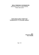 Paraugs 'Personāla vadīšana', 1.