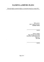 Prakses atskaite 'Aprūpes plāns IT/RAN pacientam ar aortokoronārās šuntēšanas operāciju un prezent', 3.