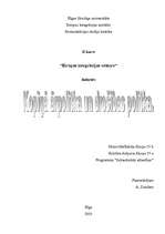 Referāts 'Eiropas integrācijas vēsture. Kopīga ārpolitika un drošības politika', 1.