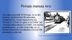 Prezentācija 'Kino vēsture', 13.