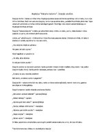 Eseja 'Aspazijas dzejoļa "Vakara daiļums" analīze', 1.