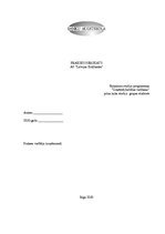 Prakses atskaite 'AS "Latvijas Krājbanka"', 1.