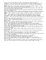 Eseja 'The History of Flight ', 1.