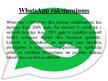 Prezentācija 'Komunikāciju platformu viedtālrunī salīdzinājums: WhatsApp, Viber, Snapchat', 4.