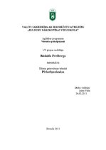 Referāts 'Pirkstiņuzkodas', 1.