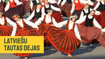 Prezentācija 'Tautas dejas', 1.