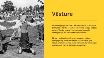 Prezentācija 'Tautas dejas', 3.