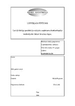 Diplomdarbs 'Latvijā dabīgo produkciju ražojošo uzņēmumu konkurētspēju ietekmējošie faktori ā', 1.