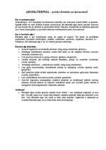 Konspekts 'Aromterapija - prieks dvēselei un ķermenim', 1.