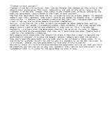 Eseja 'Freedom to Harm Yourself', 1.