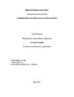 Referāts 'Pakalpojumu organizācija viesnīcā', 1.