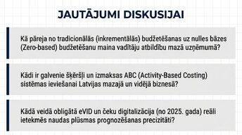 Prezentācija 'Kļūdas budžeta plānošanā mazajā biznesā un uzņēmuma budžeta uzlabošana', 14.
