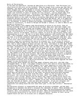 Eseja 'Evils of Christianity Is Christianity Good or Bad', 1.