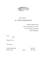 Prakses atskaite 'AS "Trasta komercbanka"', 1.