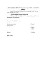 Paraugs 'Akta paraugs', 2.