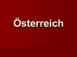Prezentācija 'Österreich', 1.