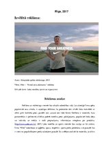 Eseja 'Semiotika. Reklāmas analīze', 2.