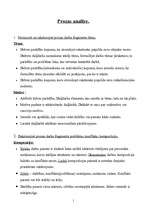 Konspekts 'Prozas analīze', 1.