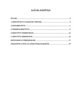 Referāts 'Servitūtu vispārīgs raksturojums', 1.