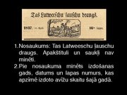 Prezentācija 'Laikraksts "Tas Latviešu Ļaužu Draugs"', 7.