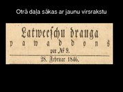 Prezentācija 'Laikraksts "Tas Latviešu Ļaužu Draugs"', 15.