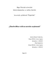 Referāts 'Zīmolvedības veidi un metodes uzņēmumā', 1.