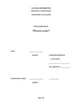 Prakses atskaite 'Mācību prakses pārskats "Finanšu analīzē"', 1.