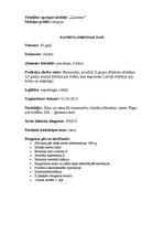 Prakses atskaite 'Aprūpes plāns terapijā', 2.