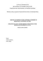 Diplomdarbs 'Eiropas Savienības fondu līdzekļu ietekme uz reģionālo attīstību Latvijā', 1.