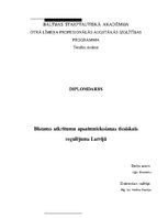 Diplomdarbs 'Bīstamo atkritumu apsaimniekošanas tiesiskais regulējums Latvijā', 1.
