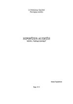 Referāts 'Hipofīzes audzēji', 1.