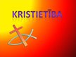 Prezentācija 'Kristietība', 1.