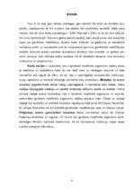 Referāts 'Ģenētiski modificētu organismu ietekme uz ekoloģiju un ar to saistītais tiesiska', 3.