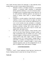 Referāts 'Ģenētiski modificētu organismu ietekme uz ekoloģiju un ar to saistītais tiesiska', 10.