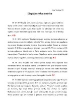 Konspekts 'Liepājas risku matrica', 1.