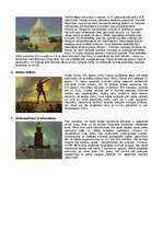 Konspekts 'Septiņi pasaules brīnumi', 2.