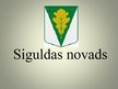 Prezentācija 'Siguldas novads', 1.
