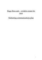 Referāts 'Marketing Communications Plan', 1.