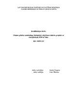 Referāts 'Olaines pilsētas notekūdeņu bioloģiskās attīrīšanas iekārtu projekts', 1.