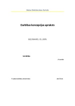 Konspekts 'Koncepcijas izstrāde', 3.