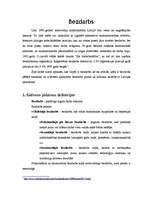 Referāts 'Bezdarbs', 1.