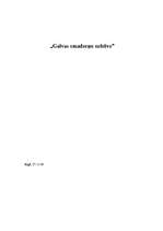 Referāts 'Galvas smadzeņu uzbūve', 1.