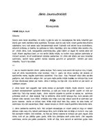 Konspekts 'Jānis Jaunsudrabiņš "Aija". Konspekts', 1.