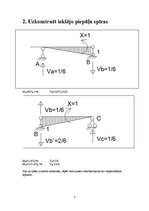 Paraugs 'Nepārtrauktas sijas aprēķins', 3.