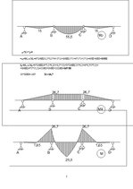 Paraugs 'Nepārtrauktas sijas aprēķins', 5.
